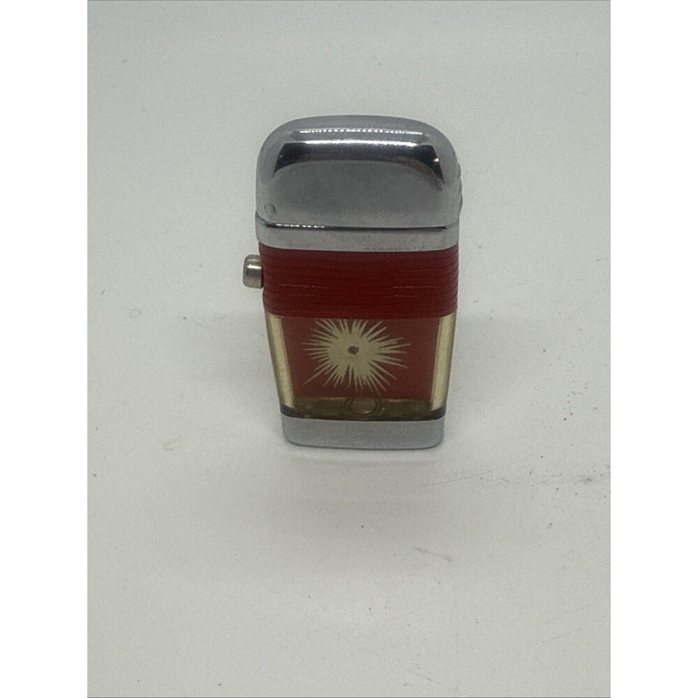 Vintage Scripto Vu-Lighter Bullet/Starburst Made In USA